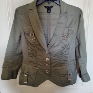 White House Black Market cropped jacket